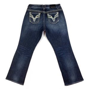 VIGOSS The Chelsea Boot Cut Dark Wash Jeans